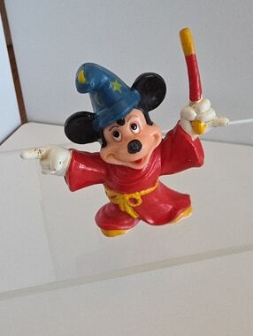 Vintage 1980's Applause Mickey Mouse Sorcerer's Apprentice PVC Figure
